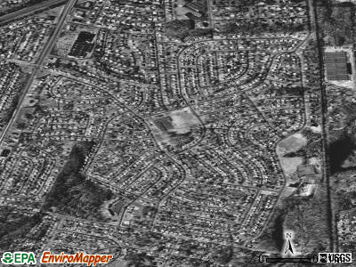 Oak Valley satellite photo by USGS