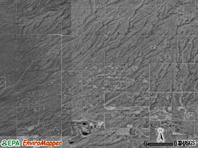 Tortolita satellite photo by USGS