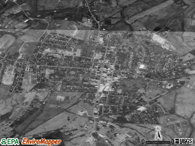 Lancaster satellite photo by USGS