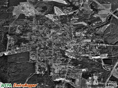 Cuthbert satellite photo by USGS