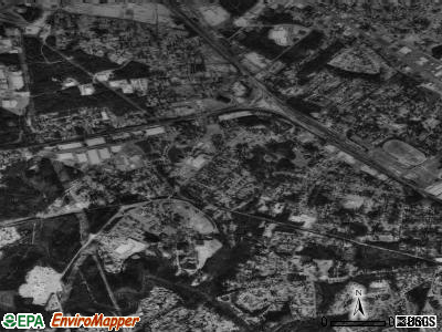Saxon satellite photo by USGS