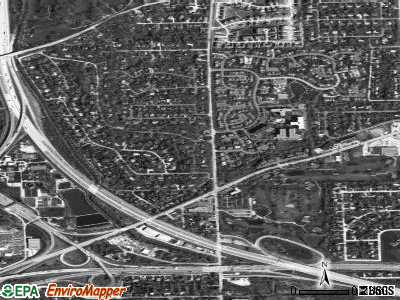 Indian Head Park satellite photo by USGS