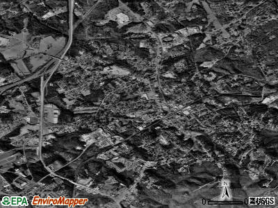 Cornelia satellite photo by USGS