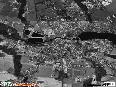 Laurel satellite photo by USGS