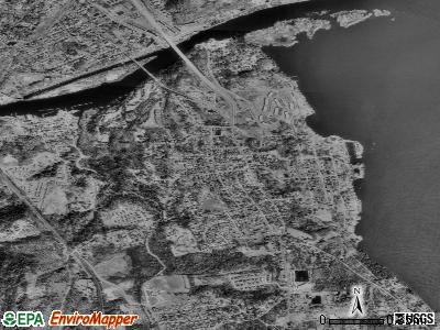 Port Ewen satellite photo by USGS
