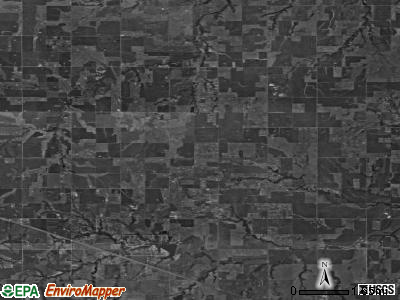 Piedmont satellite photo by USGS
