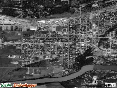 Columbia Falls satellite photo by USGS
