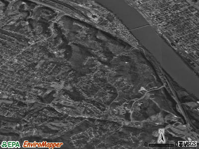 Russell satellite photo by USGS