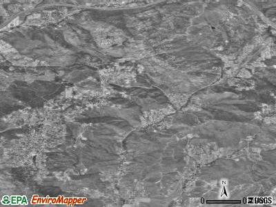 Harbison Canyon satellite photo by USGS