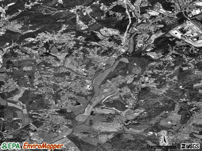 Gamewell satellite photo by USGS