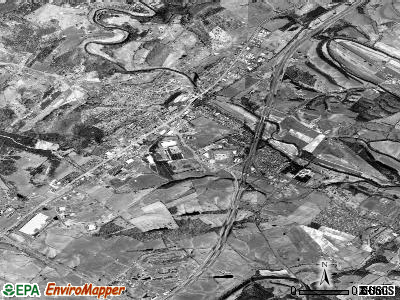 Verona satellite photo by USGS