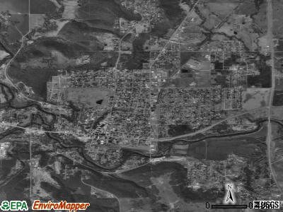 Pawhuska satellite photo by USGS