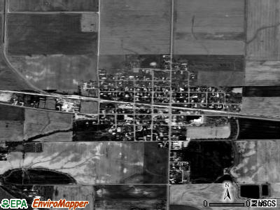 Baldwin satellite photo by USGS