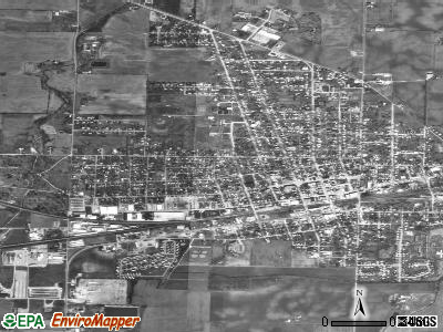 Union City satellite photo by USGS