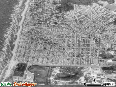 North Cape May satellite photo by USGS