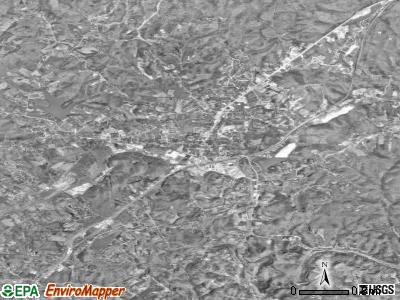 Oneida satellite photo by USGS