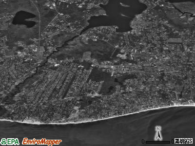Dennis Port satellite photo by USGS
