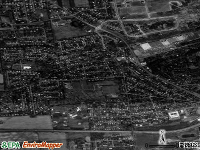 Palmer Heights satellite photo by USGS