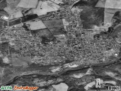 Masontown satellite photo by USGS