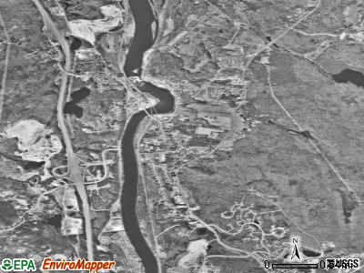 Hooksett satellite photo by USGS