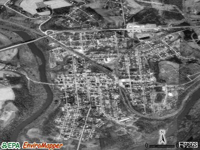 Blairsville satellite photo by USGS