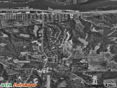 Coal Valley satellite photo by USGS