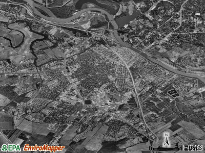 Alexandria satellite photo by USGS