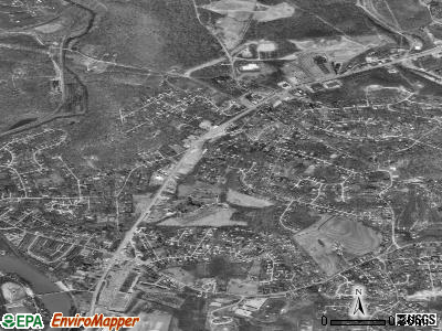 Thompsonville satellite photo by USGS