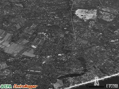 East Hampton North satellite photo by USGS