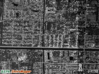 Royal Palm Estates satellite photo by USGS