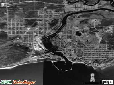 Pinetop-Lakeside satellite photo by USGS