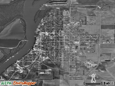 Havana satellite photo by USGS