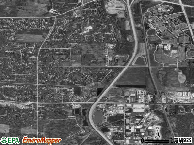 Green Oaks satellite photo by USGS