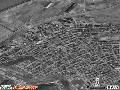 Homestead satellite photo by USGS