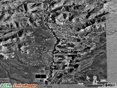 Kanab satellite photo by USGS