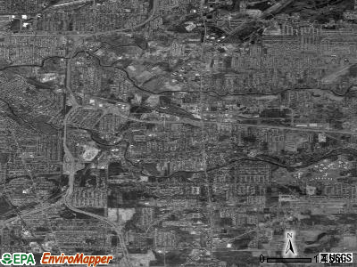 West Seneca satellite photo by USGS