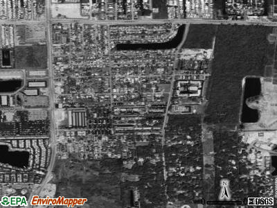 Chambers Estates satellite photo by USGS