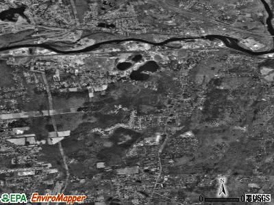 Wilbraham satellite photo by USGS