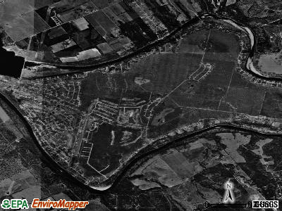 Pecan Plantation satellite photo by USGS