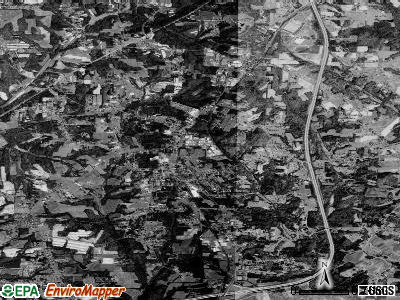 Welcome satellite photo by USGS