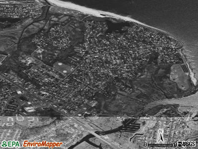 Cliffwood Beach satellite photo by USGS