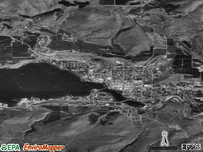 Chelan satellite photo by USGS