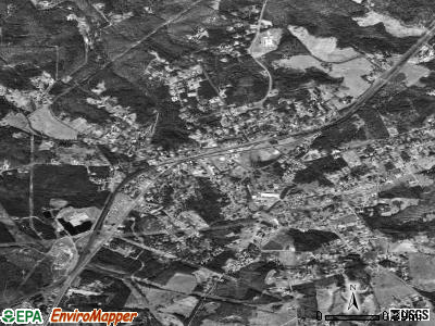 Central satellite photo by USGS