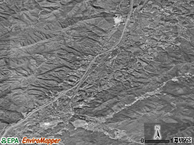 Unicoi satellite photo by USGS