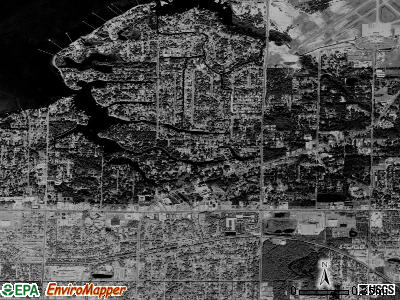 Pretty Bayou satellite photo by USGS