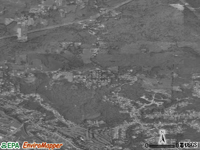 Longview Heights satellite photo by USGS