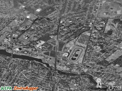 Golden Triangle satellite photo by USGS