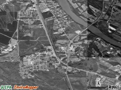 Selmont-West Selmont satellite photo by USGS