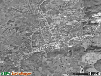 Livingston satellite photo by USGS