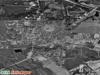 Millen satellite photo by USGS